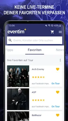 Eventim android App screenshot 11