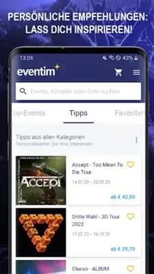 Eventim android App screenshot 12